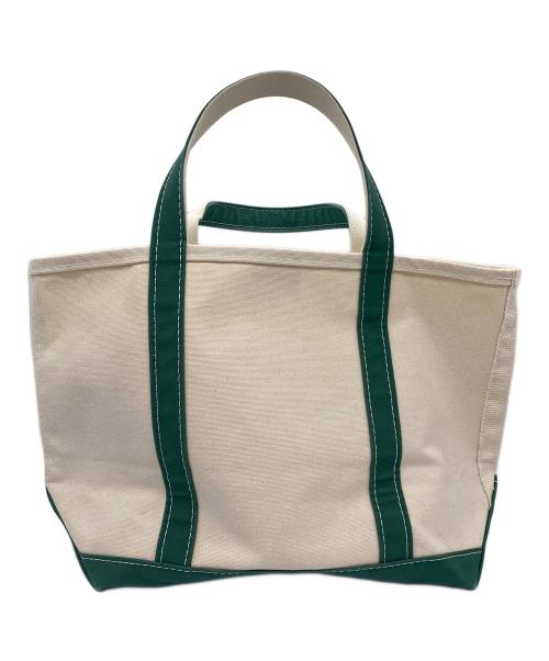 L.L.Bean（エルエルビーン）L.L.Bean (エルエルビーン) ボート・アンド・トート ベージュ×グリーンの古着・服飾アイテム