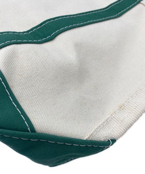 L.L.Bean（エルエルビーン）L.L.Bean (エルエルビーン) ボート・アンド・トート ベージュ×グリーンの古着・服飾アイテム