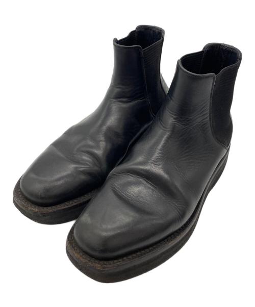 AURALEE（オーラリー）AURALEE (オーラリー) ショートブーツ ブラック サイズ:6 1/2の古着・服飾アイテム