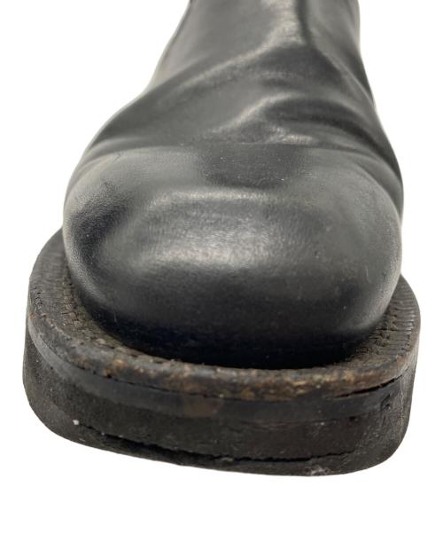 AURALEE（オーラリー）AURALEE (オーラリー) ショートブーツ ブラック サイズ:6 1/2の古着・服飾アイテム