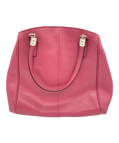 COACH（コーチ）COACH (コーチ) ハンドバッグ ピンクの古着・服飾アイテム