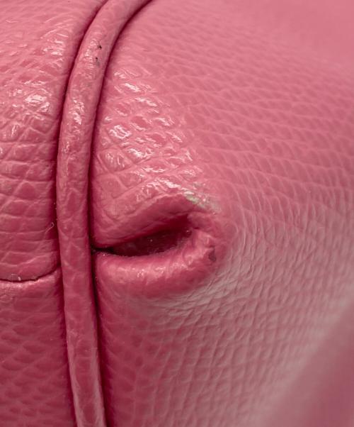 COACH（コーチ）COACH (コーチ) ハンドバッグ ピンクの古着・服飾アイテム