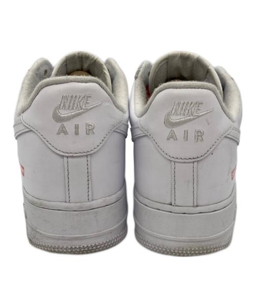 NIKE（ナイキ）NIKE (ナイキ) SUPREME (シュプリーム) AIR FORCE1 ホワイト サイズ:27の古着・服飾アイテム