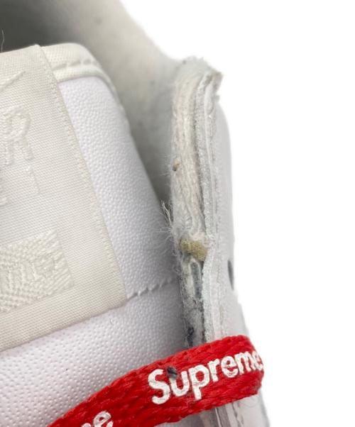 NIKE（ナイキ）NIKE (ナイキ) SUPREME (シュプリーム) AIR FORCE1 ホワイト サイズ:27の古着・服飾アイテム