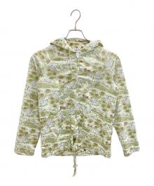 FWk Engineered Garments（エフダブリューケーエンジニアードガーメンツ）の古着「ジップパーカー」｜グリーン×ホワイト