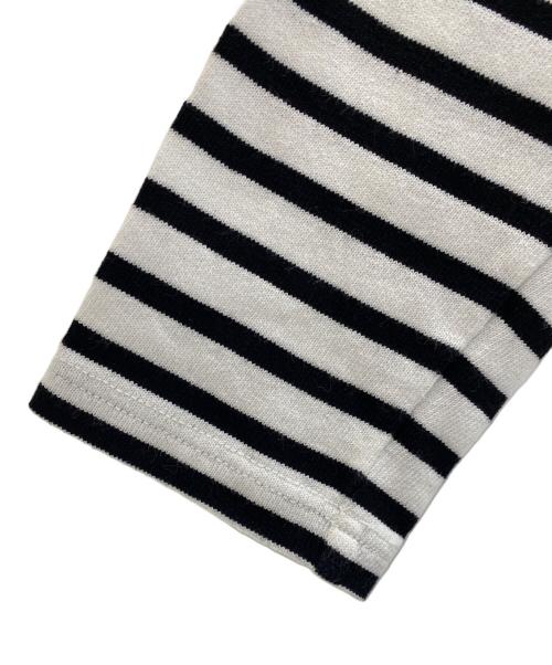 ORCIVAL（オーシバル）ORCIVAL (オーシバル) 長袖カットソー ブラック×ホワイト サイズ:2の古着・服飾アイテム