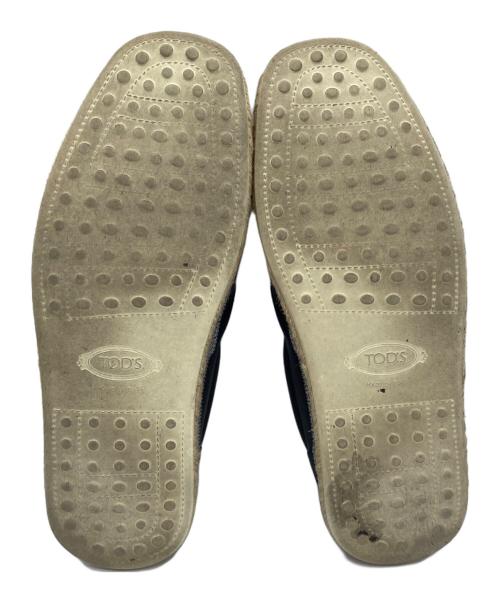 TOD'S（トッズ）TOD'S (トッズ) エスパドリーユ ブラック サイズ:6の古着・服飾アイテム