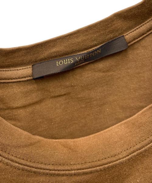 LOUIS VUITTON（ルイ ヴィトン）LOUIS VUITTON (ルイ ヴィトン) 半袖カットソー ブラウン サイズ:Mの古着・服飾アイテム