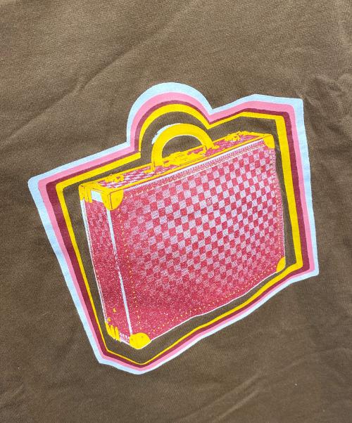 LOUIS VUITTON（ルイ ヴィトン）LOUIS VUITTON (ルイ ヴィトン) 半袖カットソー ブラウン サイズ:Mの古着・服飾アイテム