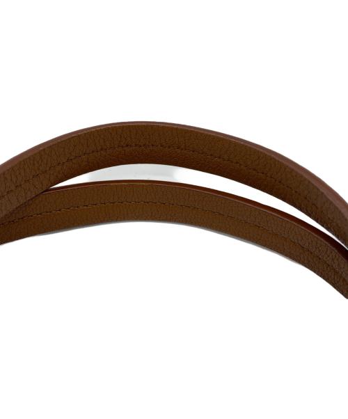 MIU MIU（ミュウミュウ）MIU MIU (ミュウミュウ) マドラス ブラウン×ブルーの古着・服飾アイテム