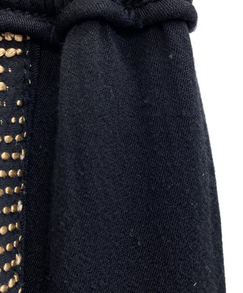 TODAYFUL（トゥデイフル）TODAYFUL (トゥデイフル) ジャガードリーフラフパンツ ベージュ×ブラック サイズ:38の古着・服飾アイテム