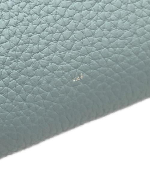 Kate Spade（ケイトスペード）Kate Spade (ケイトスペード) ノット カラーブロック レザー アンド スエード ミディアム クロスボディ トート スカイブルーの古着・服飾アイテム