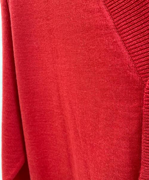 Yves Saint Laurent（イヴサンローラン）Yves Saint Laurent (イヴサンローラン) ニットカーディガン レッド サイズ:LAの古着・服飾アイテム