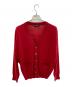 Yves Saint Laurent（イヴサンローラン）の古着「ニットカーディガン」｜レッド