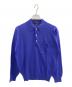 Yves Saint Laurent（イヴサンローラン）の古着「ニットポロシャツ」｜ブルー