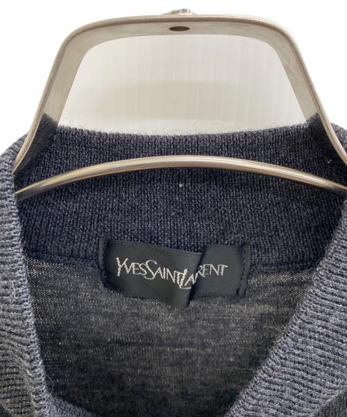 Yves Saint Laurent（イヴサンローラン）Yves Saint Laurent (イヴサンローラン) ニット グレー サイズ:-の古着・服飾アイテム