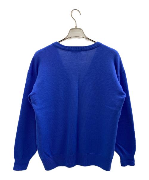 Yves Saint Laurent（イヴサンローラン）Yves Saint Laurent (イヴサンローラン) カーディガン スカイブルー サイズ:Lの古着・服飾アイテム