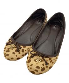 TORY BURCH（トリーバーチ）の古着「バレエシューズ」｜ベージュ
