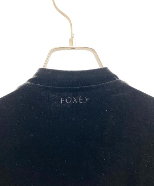 VELOUR NOIR by FOXEY NEWYORK（ベロア ノワール by フォクシー ニューヨーク）VELOUR NOIR by FOXEY NEWYORK (ベロア ノワール by フォクシー ニューヨーク) カーディガン ブラック サイズ:38の古着・服飾アイテム