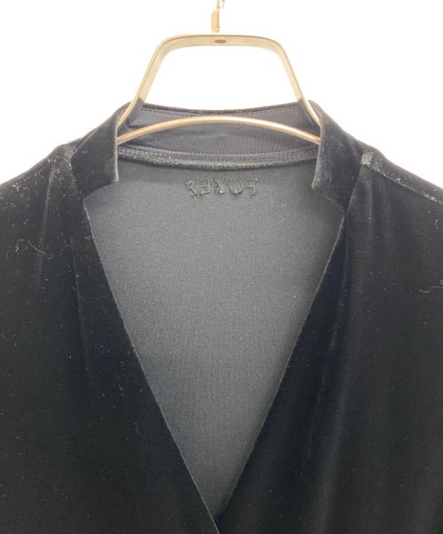 VELOUR NOIR by FOXEY NEWYORK（ベロア ノワール by フォクシー ニューヨーク）VELOUR NOIR by FOXEY NEWYORK (ベロア ノワール by フォクシー ニューヨーク) カーディガン ブラック サイズ:38の古着・服飾アイテム