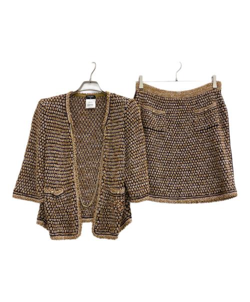 CHANEL（シャネル）CHANEL (シャネル) セットアップ オレンジ サイズ:36の古着・服飾アイテム