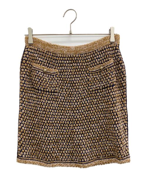 CHANEL（シャネル）CHANEL (シャネル) セットアップ オレンジ サイズ:36の古着・服飾アイテム