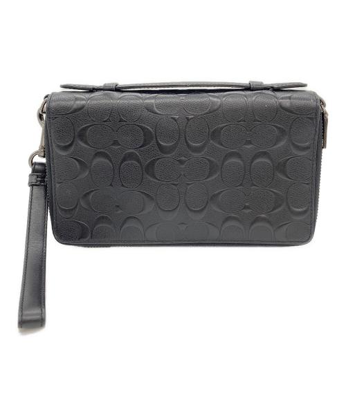 COACH（コーチ）COACH (コーチ) セカンドバッグ ブラックの古着・服飾アイテム