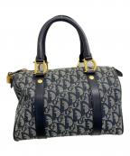 Christian Diorクリスチャン ディオール）の古着「ミニボストンバッグ」｜ネイビー