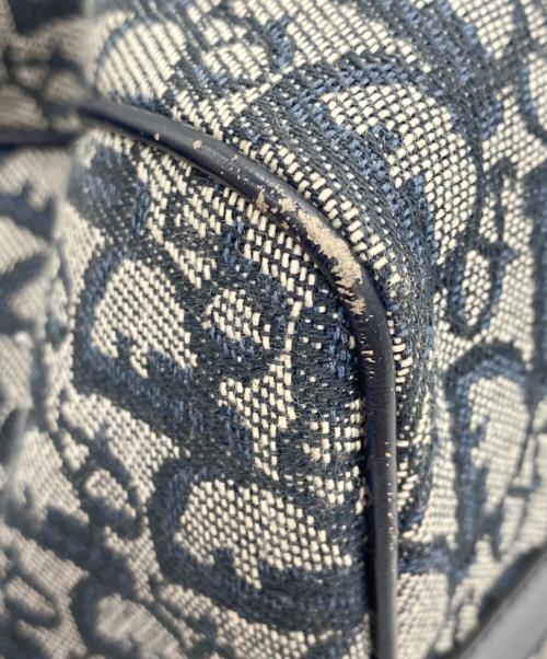 Christian Dior（クリスチャン ディオール）Christian Dior (クリスチャン ディオール) ミニボストンバッグ ネイビーの古着・服飾アイテム