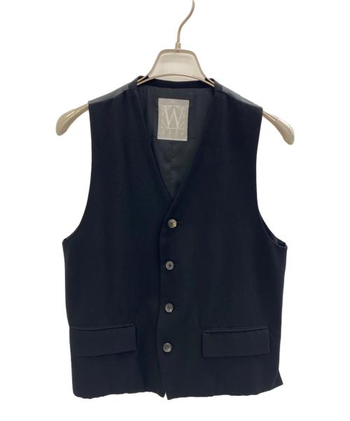 WORK SHOP（ワークショップ）WORK SHOP (ワークショップ) ベスト ブラック サイズ:-の古着・服飾アイテム