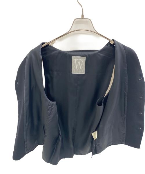 WORK SHOP（ワークショップ）WORK SHOP (ワークショップ) ベスト ブラック サイズ:-の古着・服飾アイテム