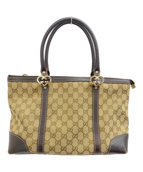 GUCCI（グッチ）GUCCI (グッチ) トートバッグ ベージュの古着・服飾アイテム