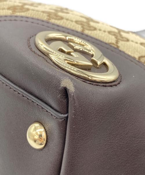 GUCCI（グッチ）GUCCI (グッチ) ニューブリット ブラウンの古着・服飾アイテム