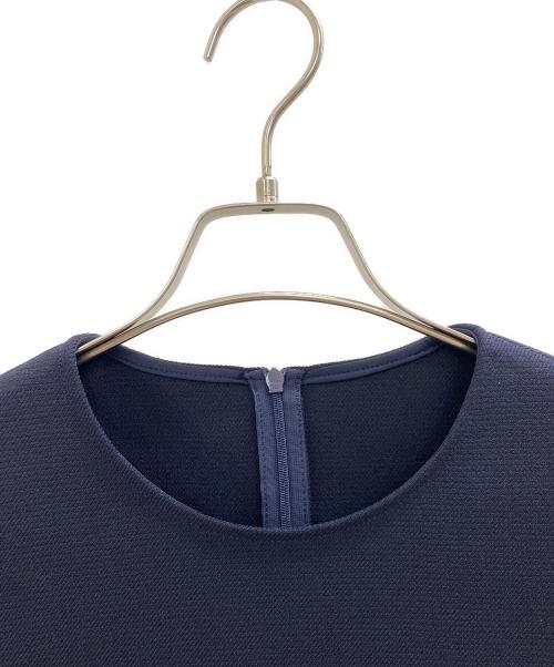 Rene（ルネ）Rene (ルネ) 半袖ブラウス ネイビー サイズ:34の古着・服飾アイテム