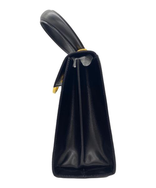 Salvatore Ferragamo（サルヴァトーレ フェラガモ）Salvatore Ferragamo (サルヴァトーレ フェラガモ) 2wayハンドバッグ ガンチーニ ブラックの古着・服飾アイテム