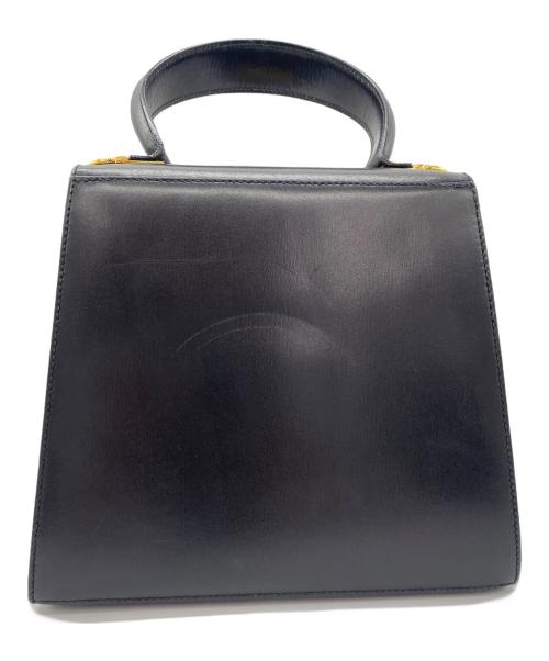 Salvatore Ferragamo（サルヴァトーレ フェラガモ）Salvatore Ferragamo (サルヴァトーレ フェラガモ) 2wayハンドバッグ ガンチーニ ブラックの古着・服飾アイテム