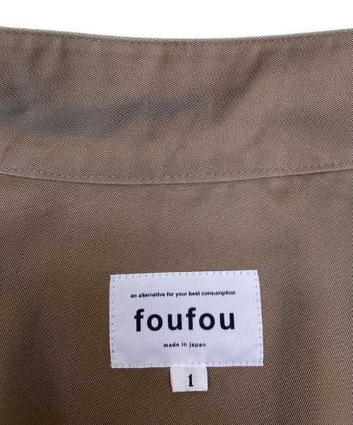 foufou（フーフー）foufou (フーフー) ノースリーブワンピース ベージュ サイズ:SIZE Lの古着・服飾アイテム