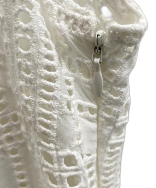 Ron Herman（ロンハーマン）Ron Herman (ロンハーマン) ノースリーブレースワンピース ホワイト サイズ:ＸＳの古着・服飾アイテム