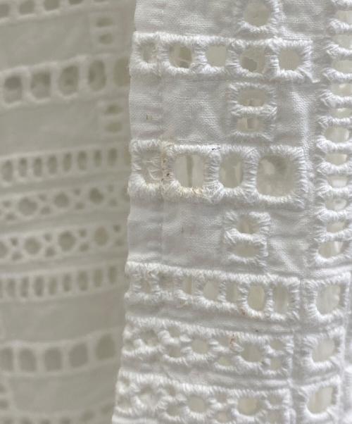 Ron Herman（ロンハーマン）Ron Herman (ロンハーマン) ノースリーブレースワンピース ホワイト サイズ:ＸＳの古着・服飾アイテム