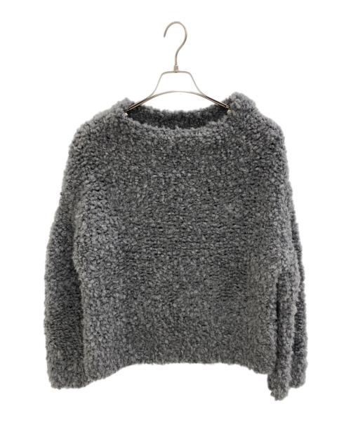Curensology（カレンソロジー）Curensology (カレンソロジー) ニット グレー サイズ:Fの古着・服飾アイテム