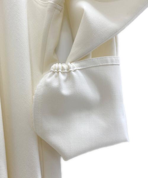 Curensology（カレンソロジー）Curensology (カレンソロジー) eclat (エクラ) シャツワンピース クリームホワイト サイズ:SIZE 36の古着・服飾アイテム