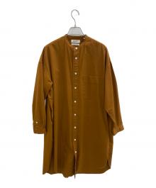 Gymphlex（ジムフレックス）の古着「シャツワンピース」｜ブラウン