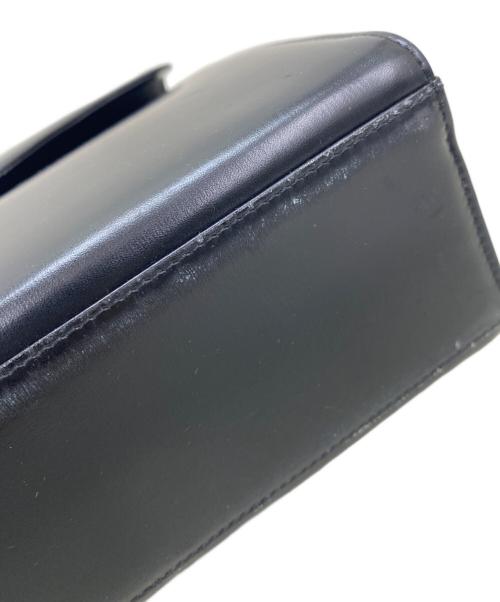 Hamano（ハマノ）Hamano (ハマノ) ハンドバッグ ブラック×ゴールドの古着・服飾アイテム