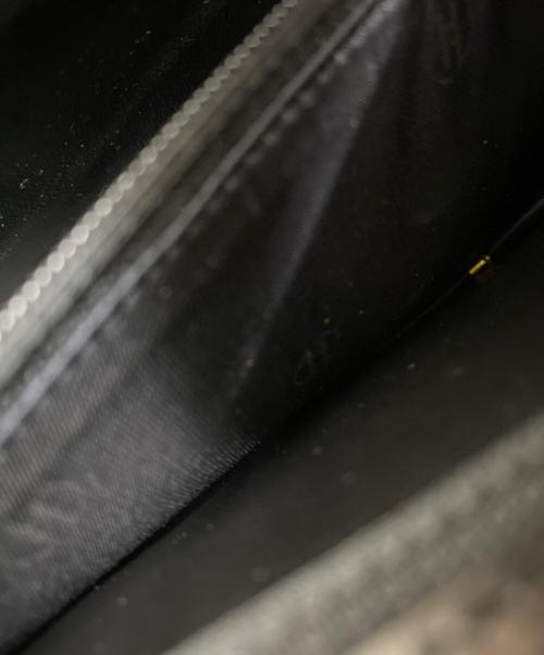 Hamano（ハマノ）Hamano (ハマノ) ハンドバッグ ブラック×ゴールドの古着・服飾アイテム