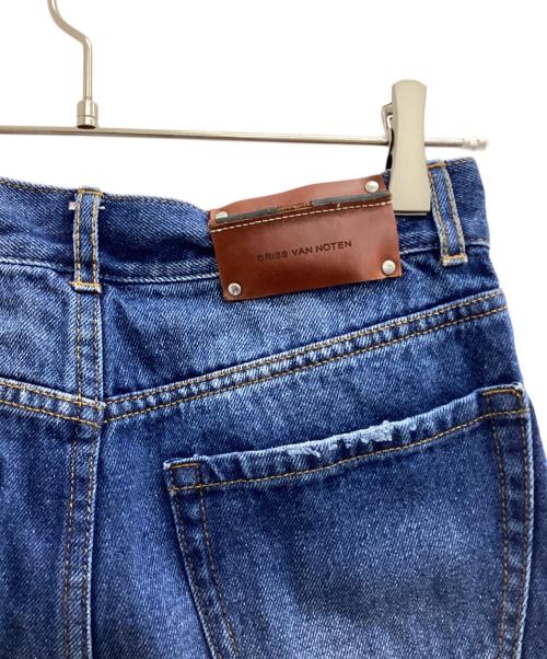 DRIES VAN NOTEN（ドリスヴァンノッテン）DRIES VAN NOTEN (ドリスヴァンノッテン) デニムパンツ ブルー サイズ:Ｗ26の古着・服飾アイテム