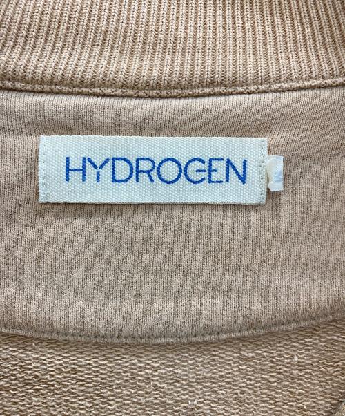 HYDROGEN（ハイドロゲン）HYDROGEN (ハイドロゲン) スウェットジャケット ベージュ サイズ:Mの古着・服飾アイテム