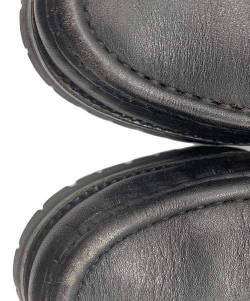 GUCCI（グッチ）GUCCI (グッチ) ホースビットモカシンブーツ ブラック サイズ:37の古着・服飾アイテム