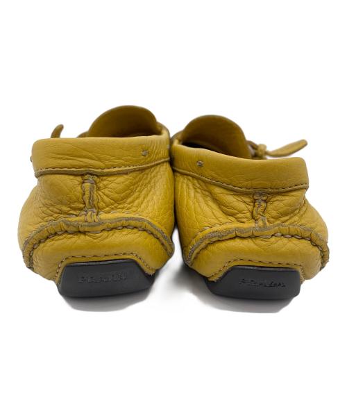 PRADA（プラダ）PRADA (プラダ) デッキシューズ イエロー サイズ:23㎝の古着・服飾アイテム