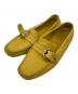PRADA（プラダ）の古着「デッキシューズ」｜イエロー