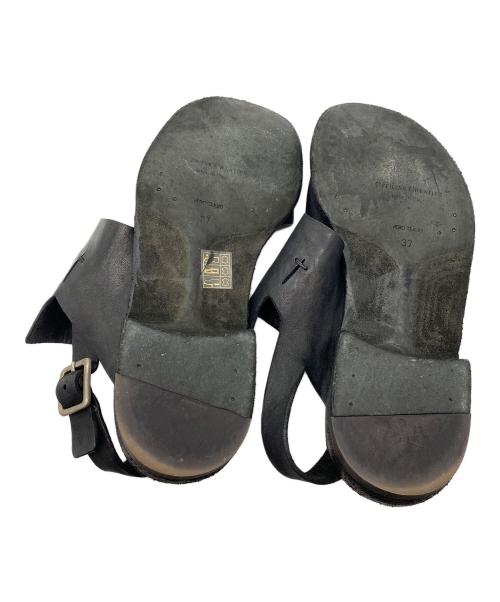 OFFICINE CREATIVE（オフィチーネクリエイティブ）OFFICINE CREATIVE (オフィチーネクリエイティブ) サンダル ブラック サイズ:23.5㎝の古着・服飾アイテム